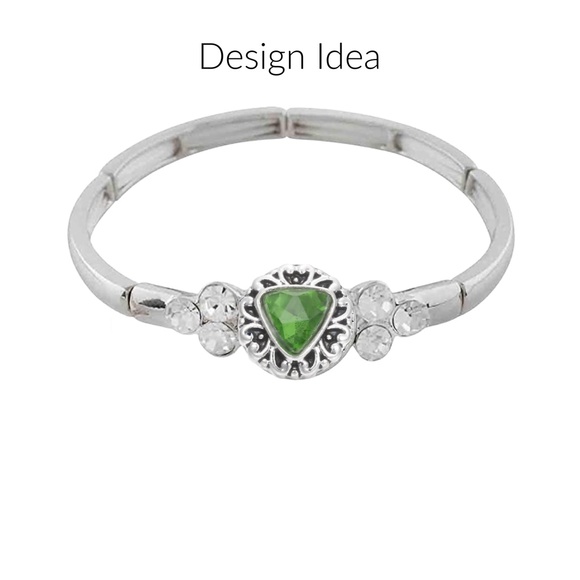 Snap Charm Mini Petite Snaps 12mm Includes 2 Pairs Shown-Ideal for Earrings - Picture 3 of 4